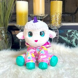 Furreal Sweet Jammiecorn Lamb Interactive Plush Toy - feed or put to sleep